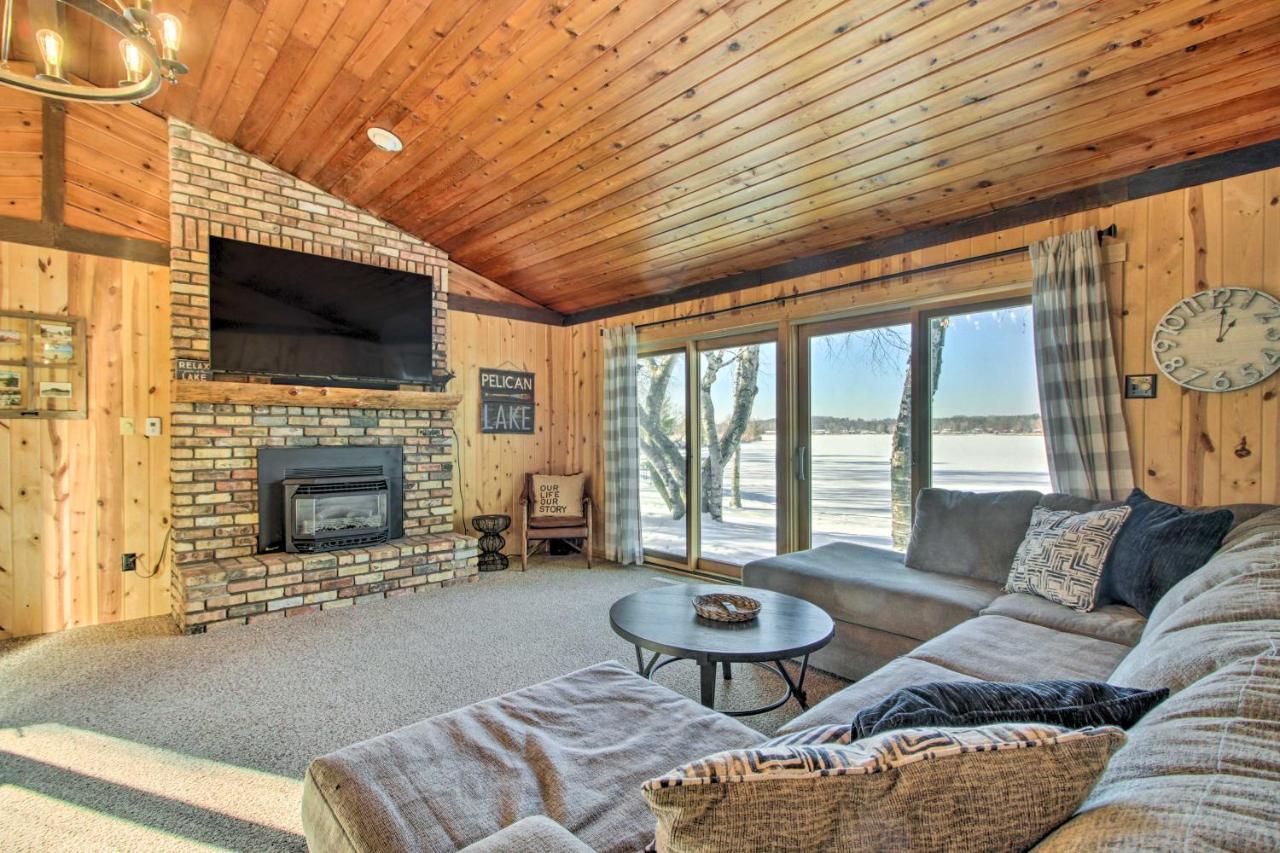 Pelican Lake Getaway On Stunning Peninsula! Pequot Lakes Kültér fotó