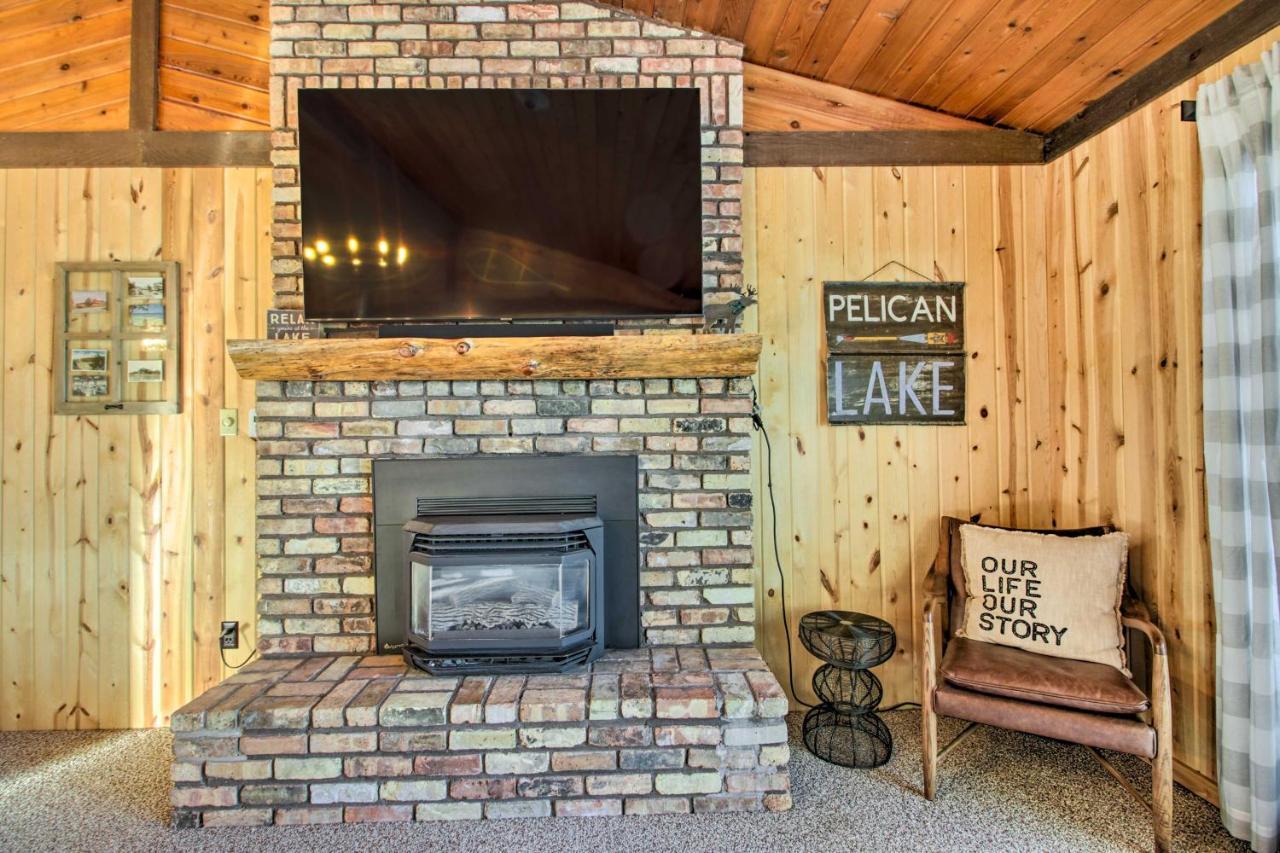 Pelican Lake Getaway On Stunning Peninsula! Pequot Lakes Kültér fotó